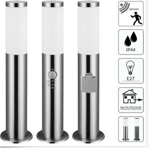 Lumind Outdoor waterproof socket wireless wiring socket rain-proof vertical open lighting power supply