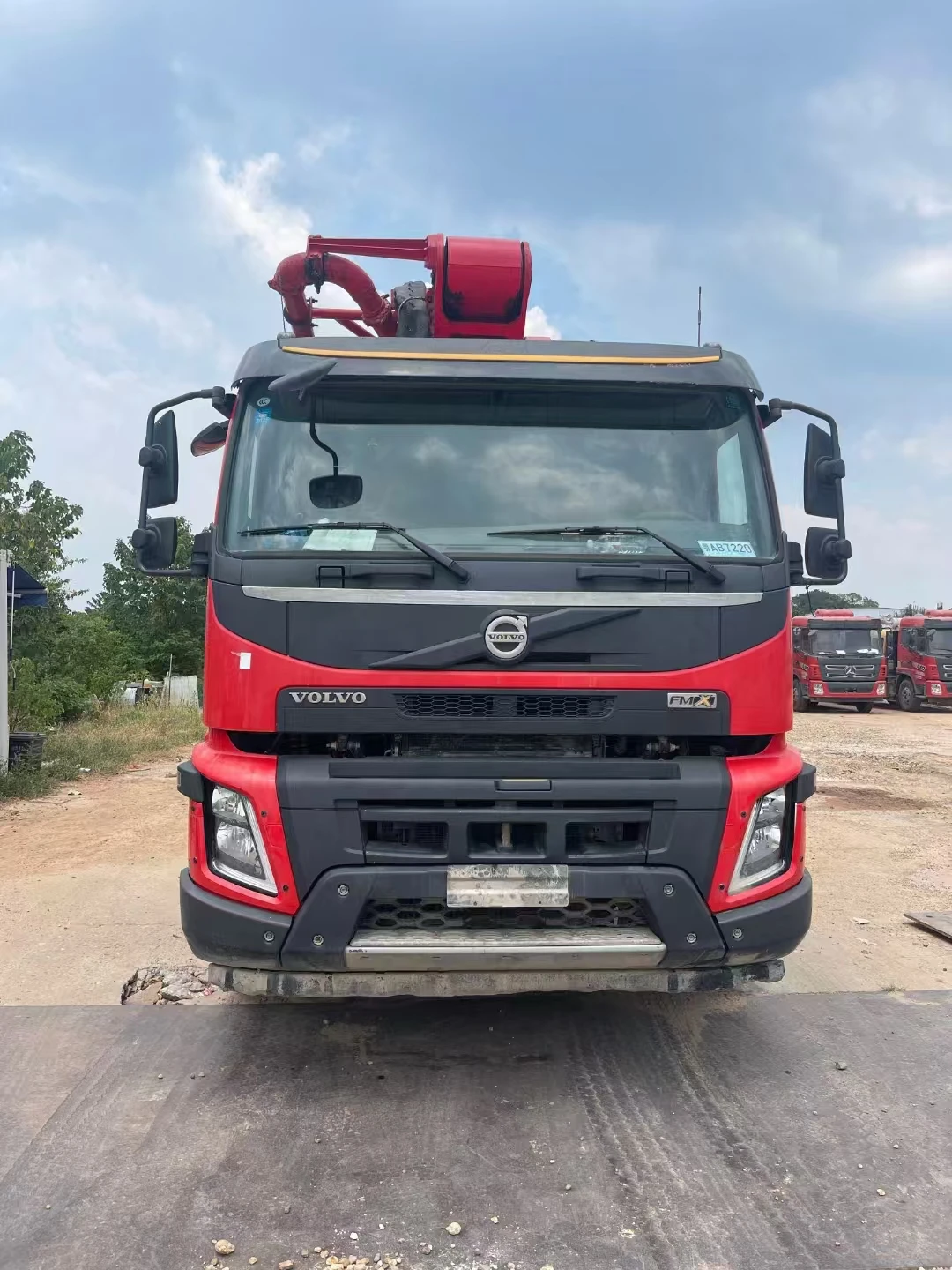 High Performance Concrete Machinery 21 Years Sany Volvo 51m Vertical Delivery Distance Used Concrete Pump Trucks