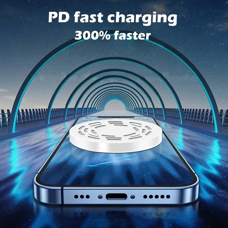 For Magsafe Magnetic Wireless Charger For iPhone 14 Pro Max 11 12 Mini 13 14 15 Type C Cable X XS XR USB-C Fast Charger
