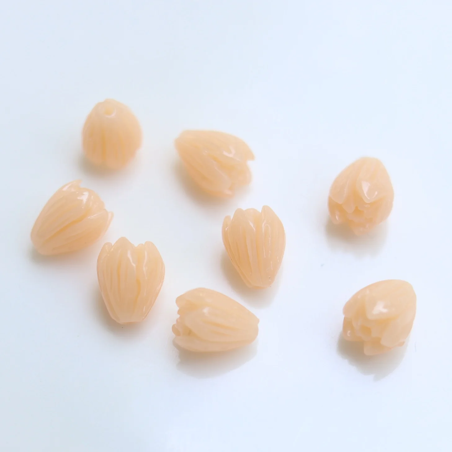 Angelskin Pikake Beads 10mm Hawaiian Style Jasmine Flower Pikake Beads