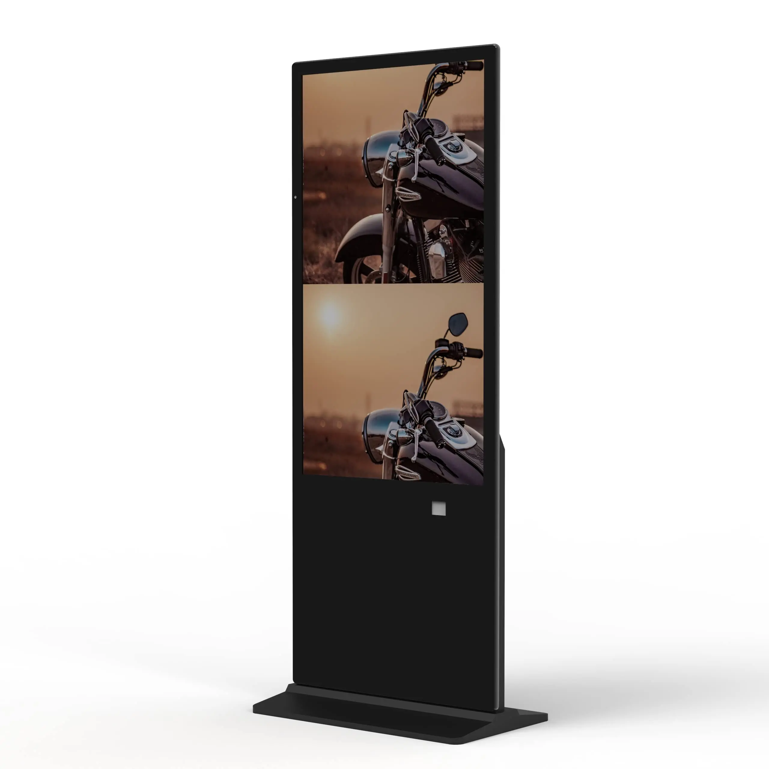 49inch ultra-thin floor-mounted advertising Totem indoor LCD digital signage display Android touch screen kiosk