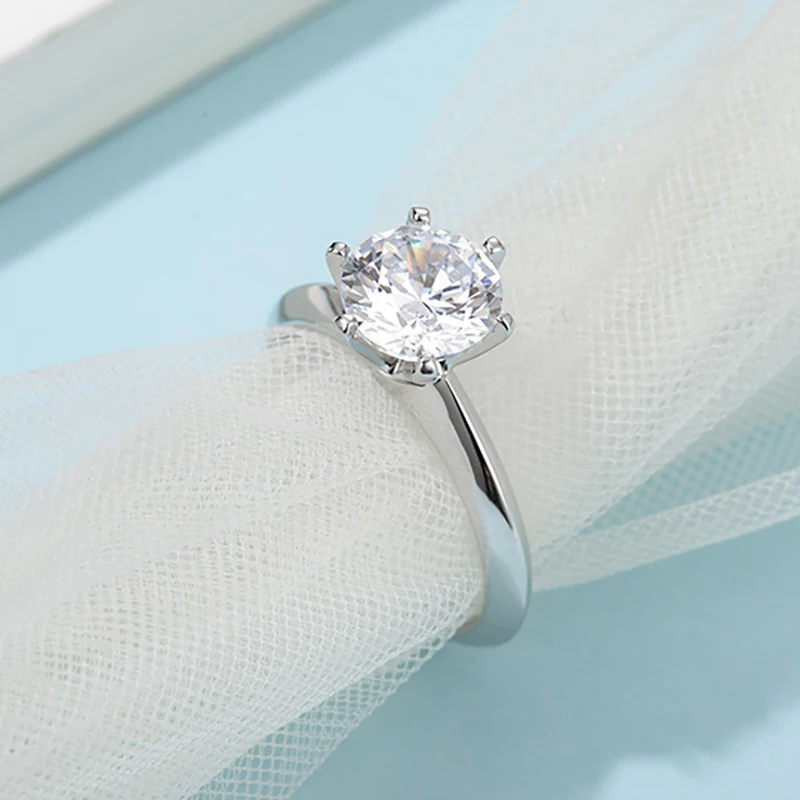 Fantasy series moissanite  925 sterling  silver ring