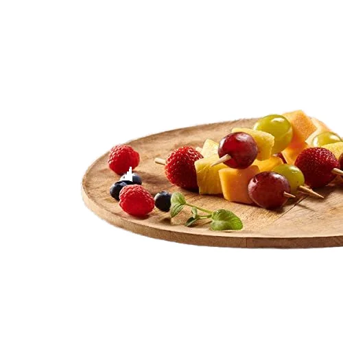 New Year Degradable Bamboo Shish Kabob / Kebab Skewer Wood Sticks for BBQs,Appetizers,Corn Dog&Grilling