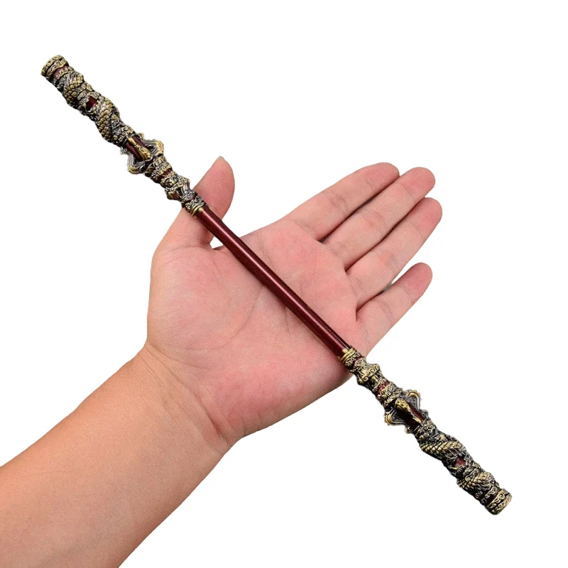 Черная миф Wukong игра периферийная модель ручной работы Руи золотой обруч палка из цельного металла ремесло орнамент