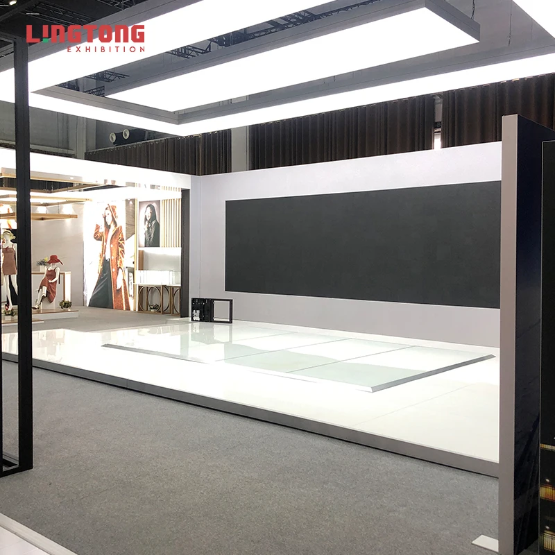 wooden floor for expo booth and stand compatible with