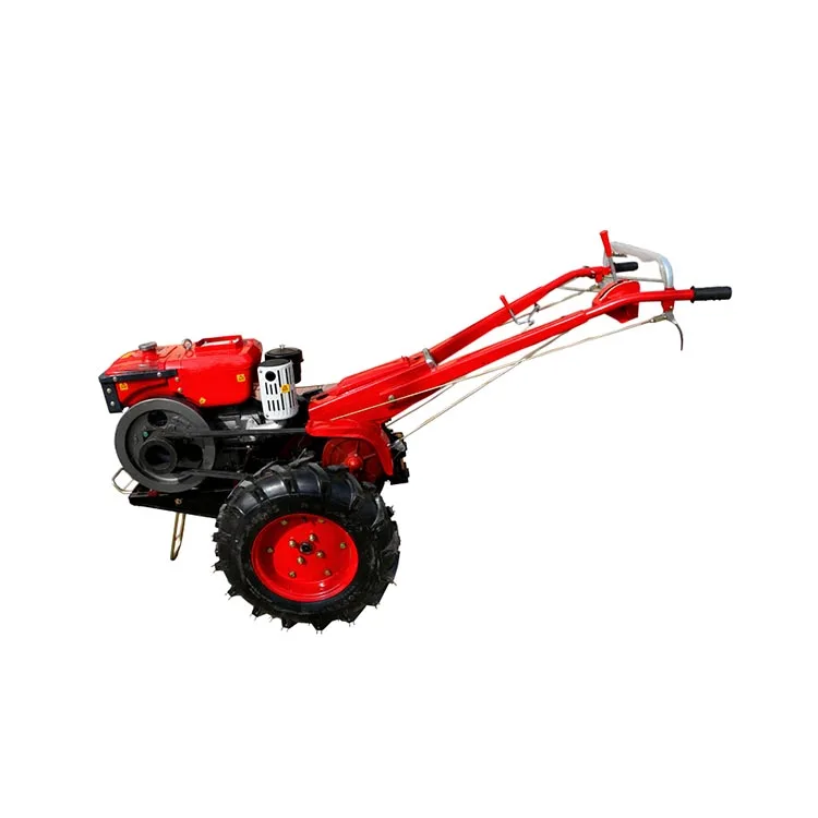 Простой в использовании 12hp/15HP/18hp Разбрасыватель семян двухколесный 20hp мощный культиватор шагающий трактор культиваторы для
