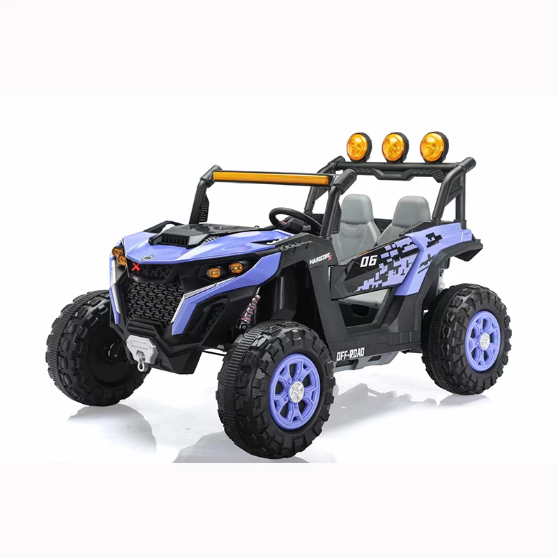 WDXHDRX 2024 Wholesale baby electric car 24V Electric Kids UTV 2-Seater Battery Ride-on Car for Children to Drive