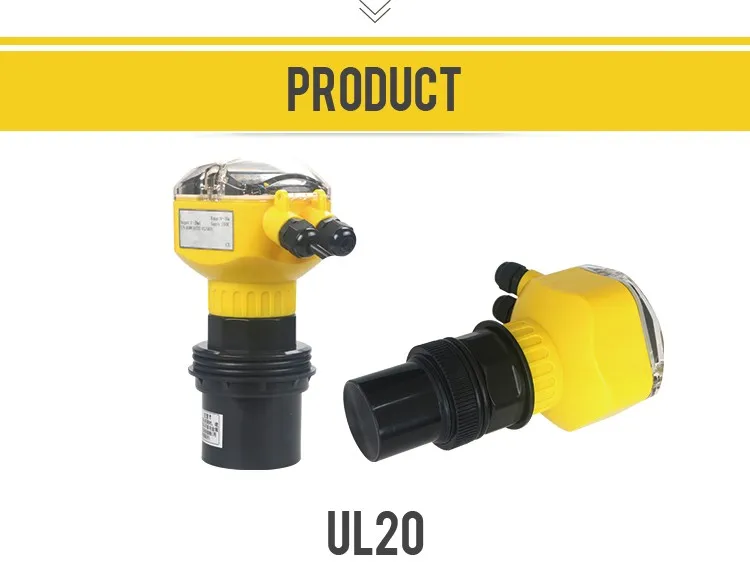 Цифровой ультразвуковой измеритель уровня топлива и воды Macsensor с ЖК-дисплеем