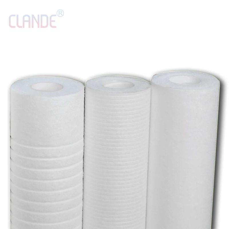 Manufacturer 0.1 Micron 40 Inch Pp Melt Blown Sediment Filter Cartridge For Water Filtration