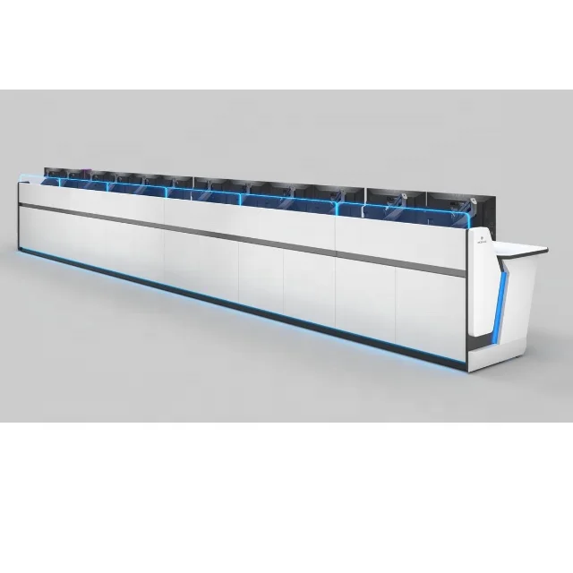 Kesino эргономичные решения командно-диспетчерской управления воздушным движением (ATC) консольный стол со светодиодным освещением