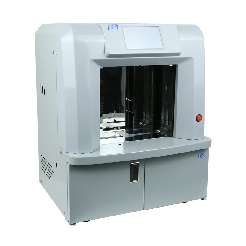JB-2000 Compact Banknote Strapping Machine for Banks: Efficient Triple Cross Strapping in a Compact Design