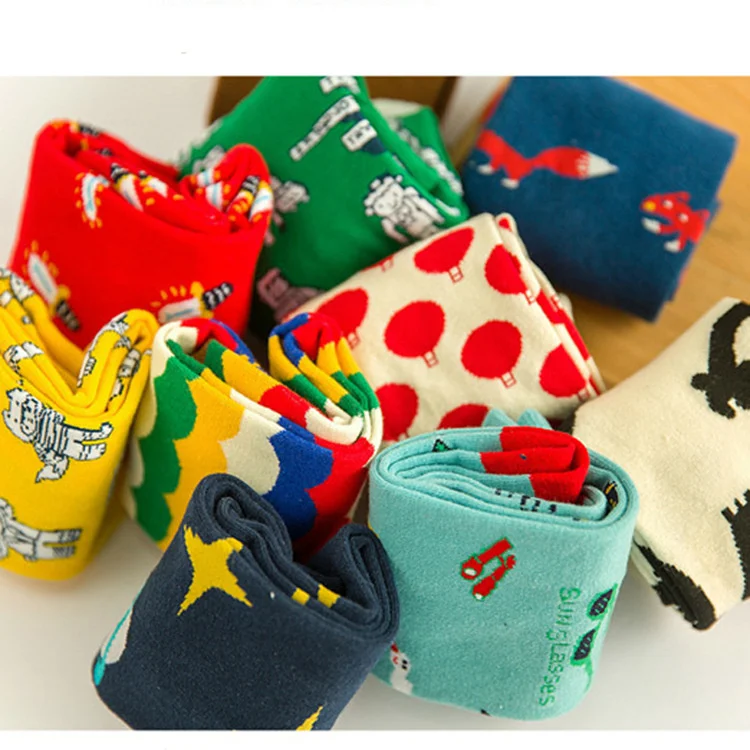 SHANXIN Korea fashion Solid color OEM logo custom design pure cotton 18 colors Crew tube Socks women