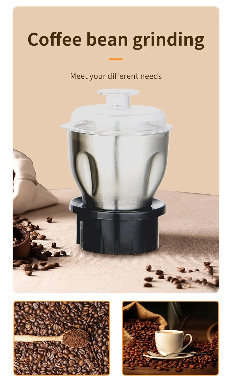 Zogifts 3-in -1stainless steel slow juicer Grinding Machine Factory Direct Sales home appliances Washer Safe Multifunctional