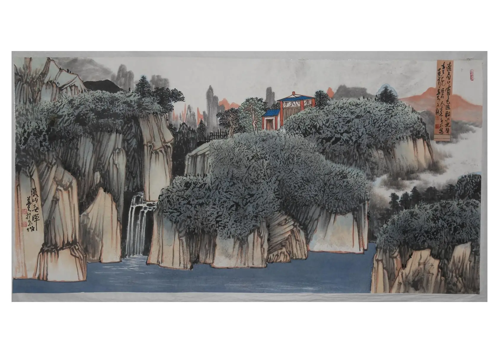 Chinese painting, living room, bedroom decorations  picture frames can be mounted on walls