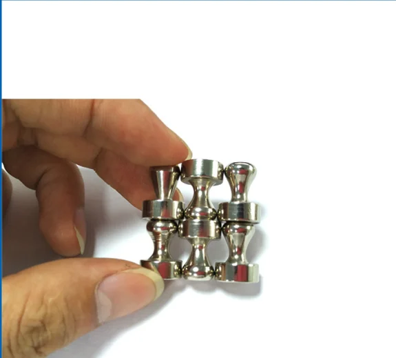 Hot selling  16*21mm office  whiteboard  push pin fridge magnet  customized refrigerator