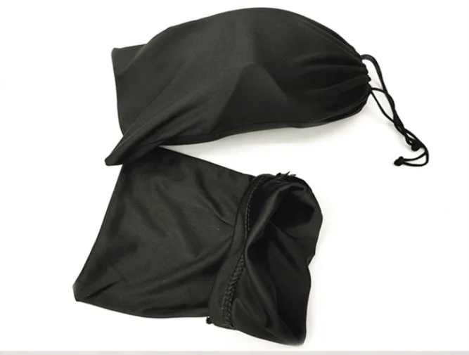Custom Logo Ski Sun glasses Pouch Microfiber Drawstring Eyeglasses  Packaging Bags Glasses