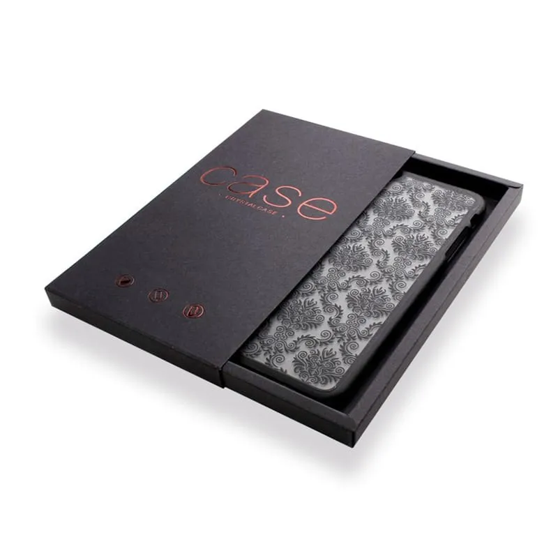 
Высококачественная Черная упаковочная коробка для сотового телефона с индивидуальным принтом оптом 