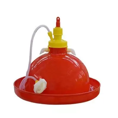 Plasson  Drinker Plastic Bowl Poultry And Feeder With Adapter Water Drinkers On Drinking Line System
