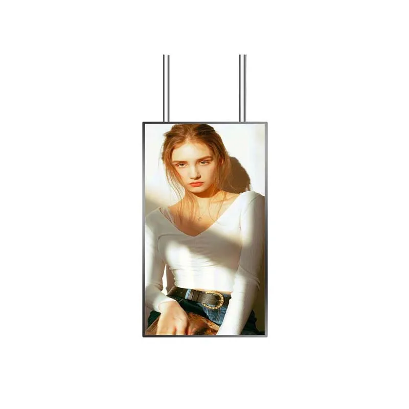 ODM 43 Inch Vertical PC Digital Signage Shop LCD Smart Single Side Store Display Screen Hanging PC Digital Signage