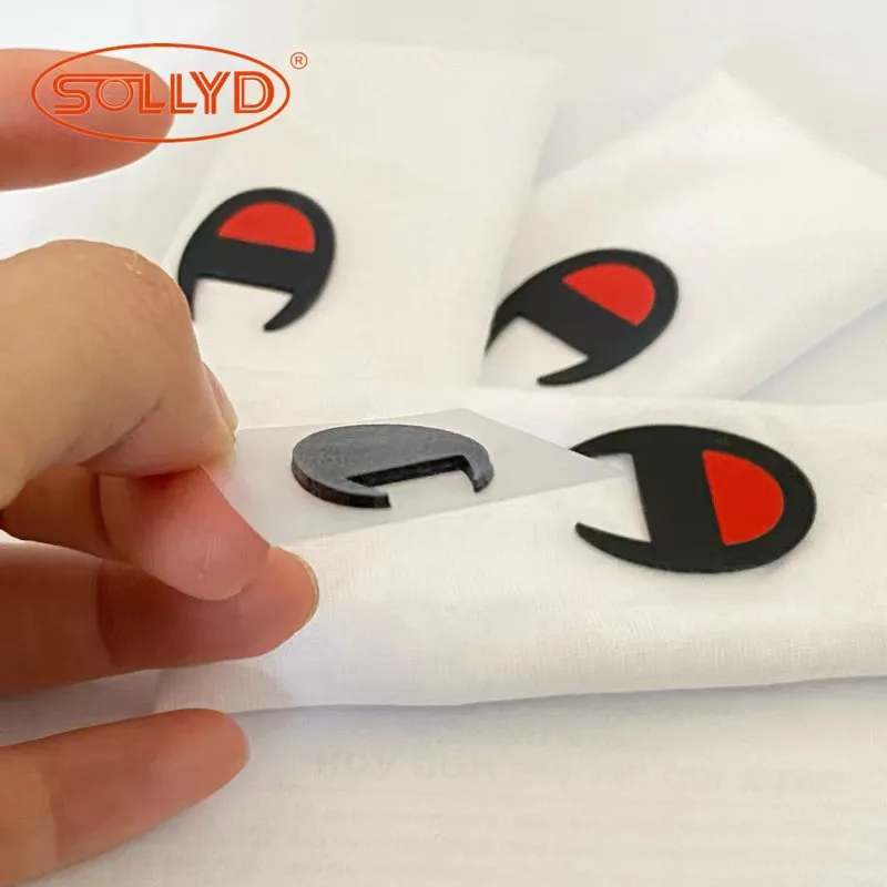 SOLLYD SOLLYD Heat Transfer screen printing  Silicone ink Effects for Various T-Shirt Logo