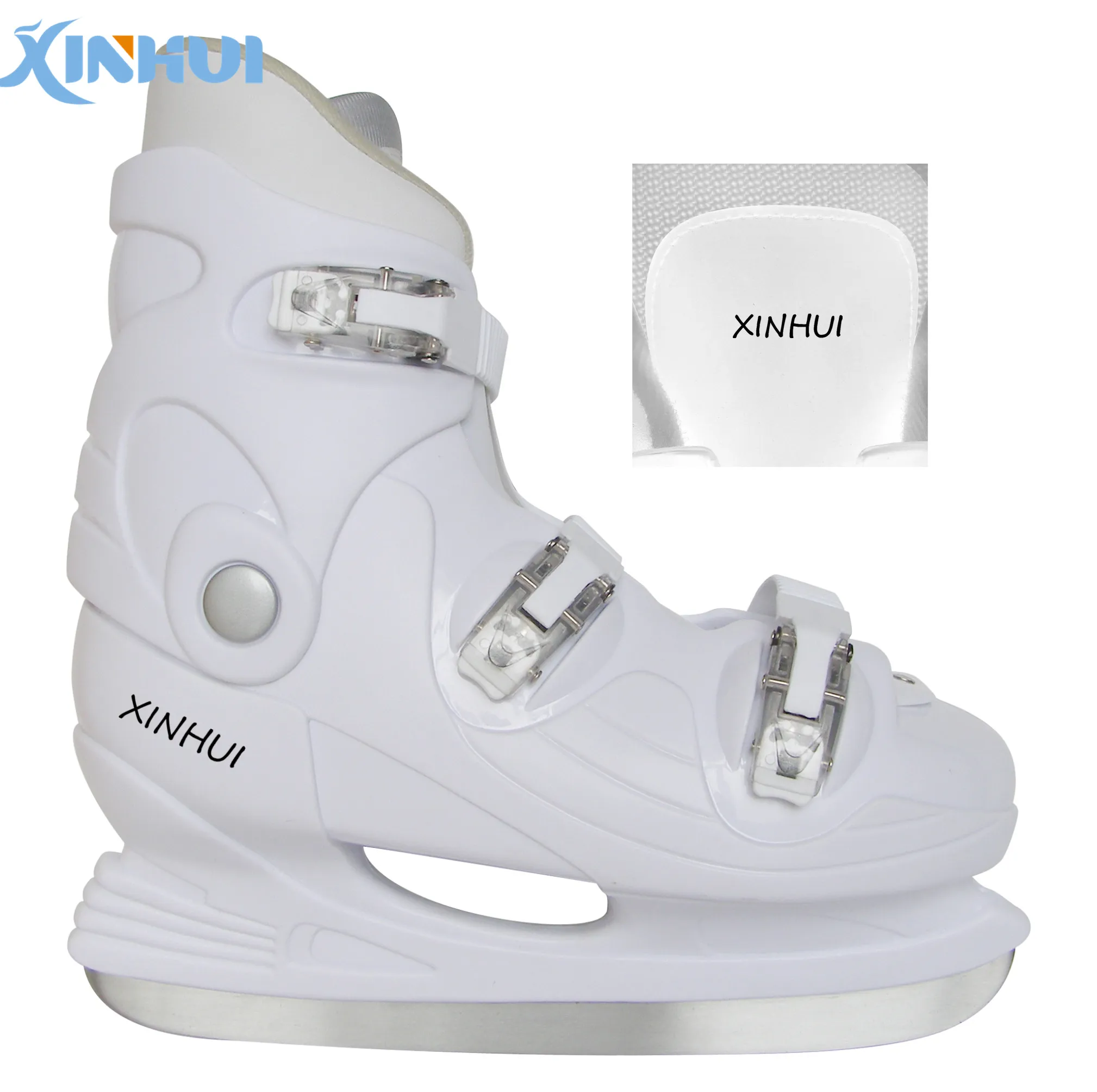 
Ice skate rink rental shoes Blue color large quantity in stock cheap price wholesale  (1600089119199)