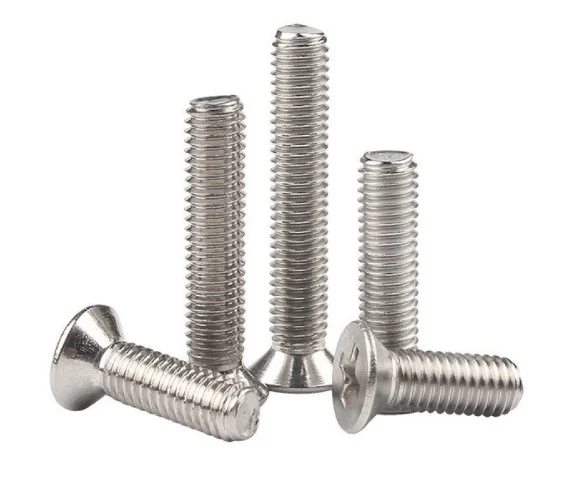 DIN965 ISO7046 UNC 6#-32 Inch Metric Thread ph Cross Recessed Countersunk Head Screws