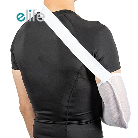 E-Life E-AR003 OEM Medical orthopedic breathable Shoulder brace support mesh arm sling