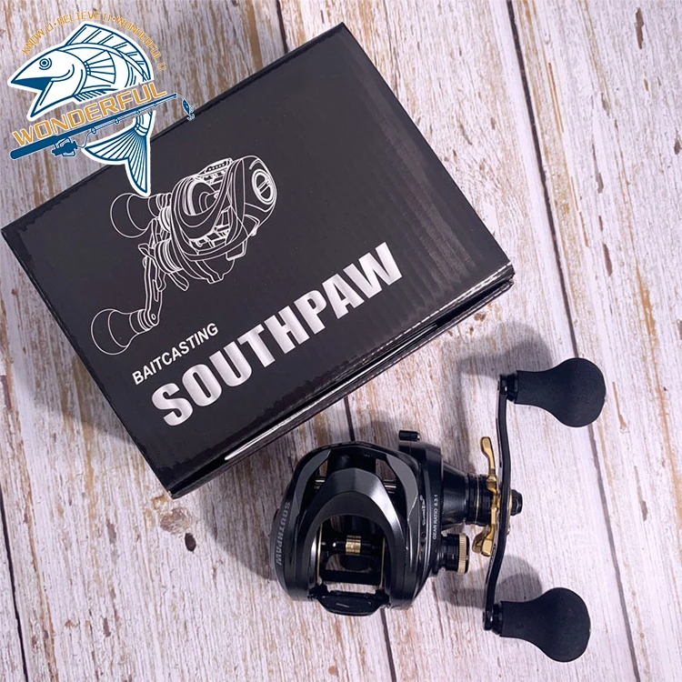 Wonderful China Supplier In Stock 10+1BB 6.3:1 Gear Ratio Aluminium Alloy 12.5kg Max Drag Power Baitcasting Fishing Reel