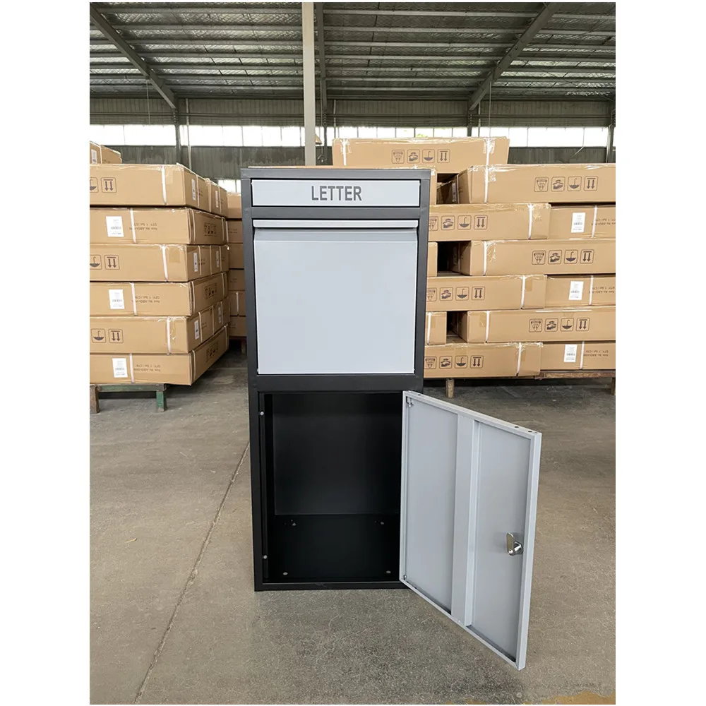 Outdoor Water Resistant Big parcel box Safe Lockable Delivery Box With Combination Lock