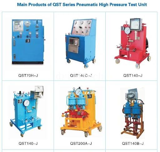 Testing Bench For BOP With Chart Recorder