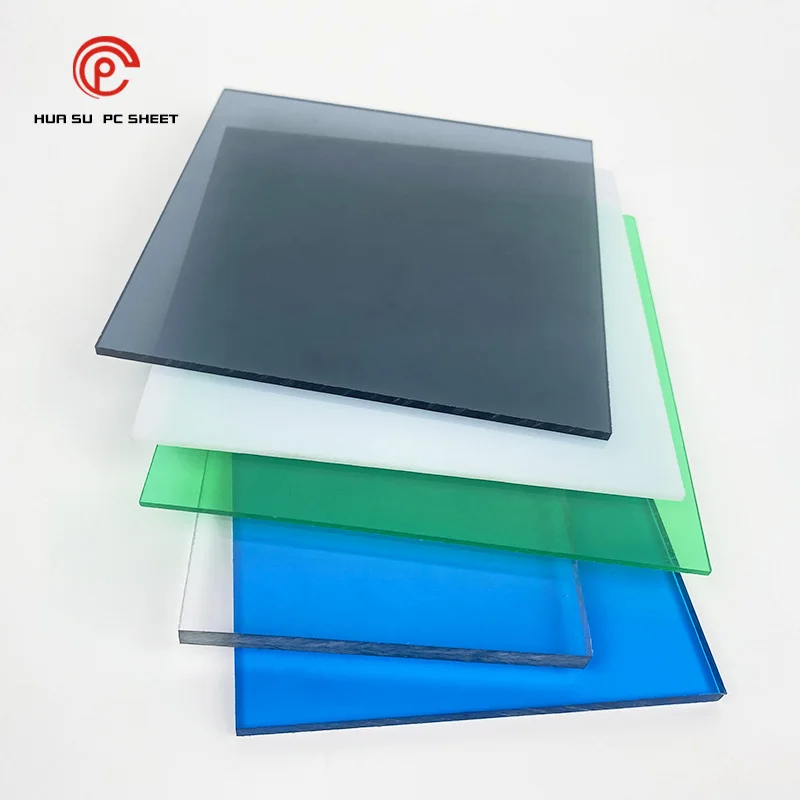Scratch Solution Resistant Polycarbonate Solid Frosted Polycarbonate Sheet Pc Sheets