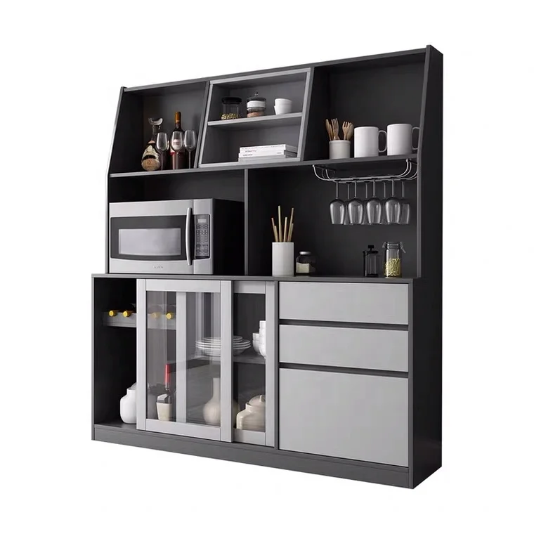  Customization Factory Popular Modern Solid Wood Cheap Price Home Kitchen