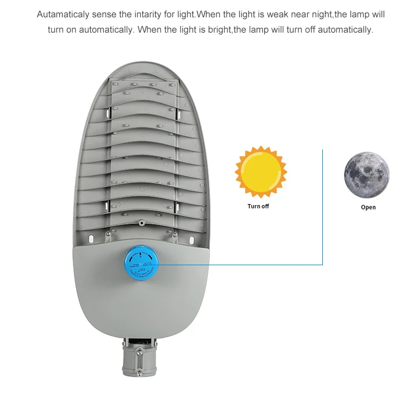 150W Parking Lot Lighting, 37,500 Lumen Super Bright 5700K Daylight White Slip Fit Mount smart led street lights manufacturers