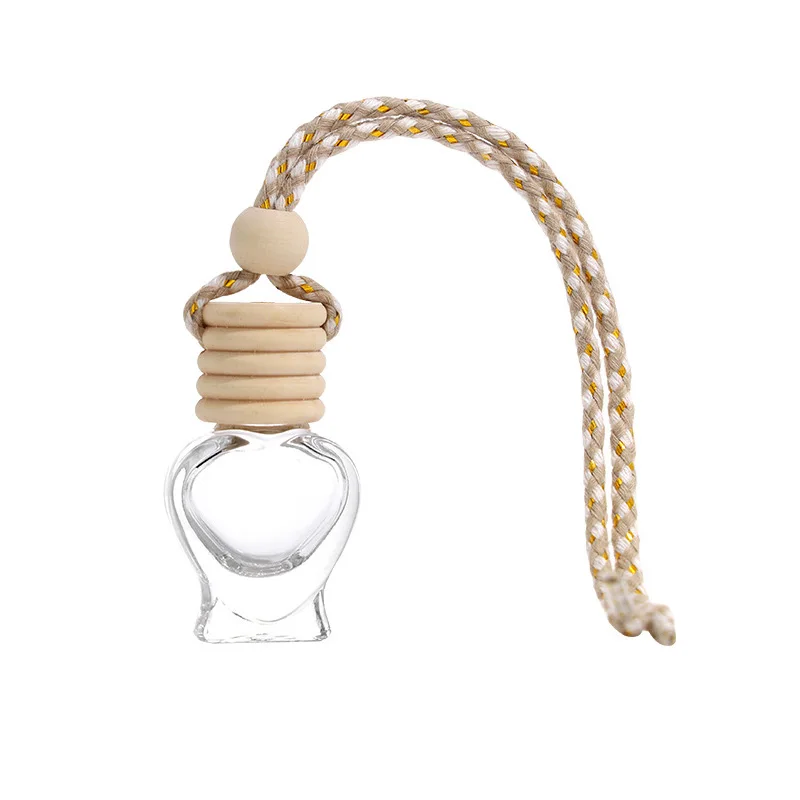 Supplier Wholesale New Empty Square Round Cylindrical Diffuser Bottle Car Perfume Bottle With Lanyard
