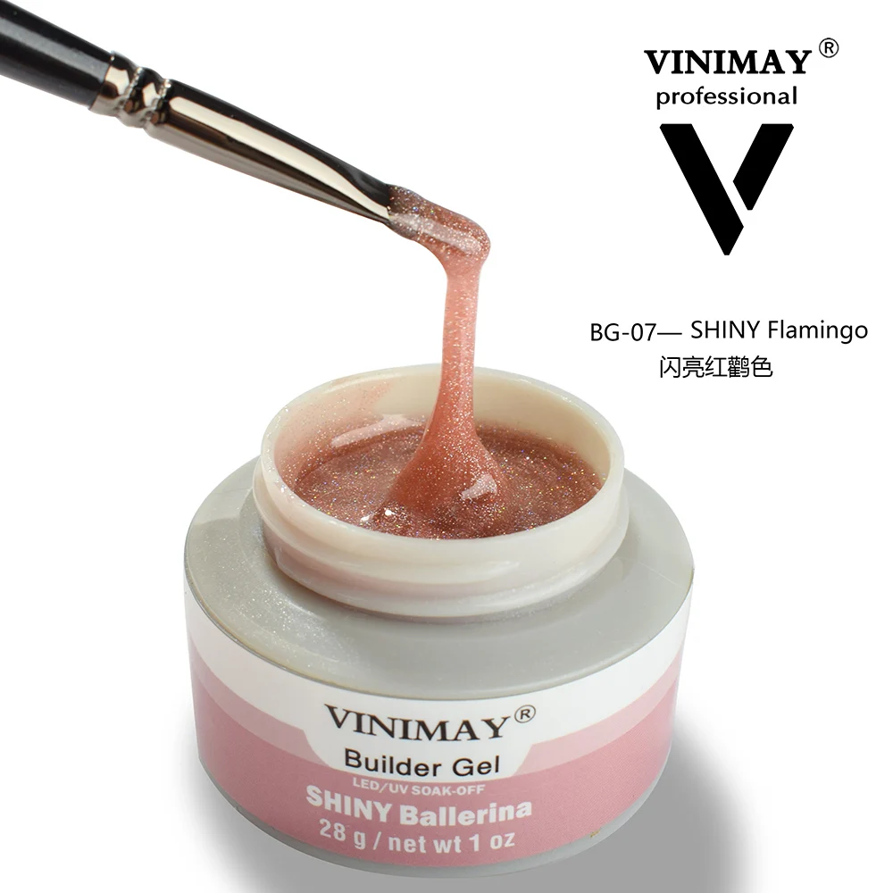 Vinimay OEM High Quality Fast Dry hard nail extension professional building gel