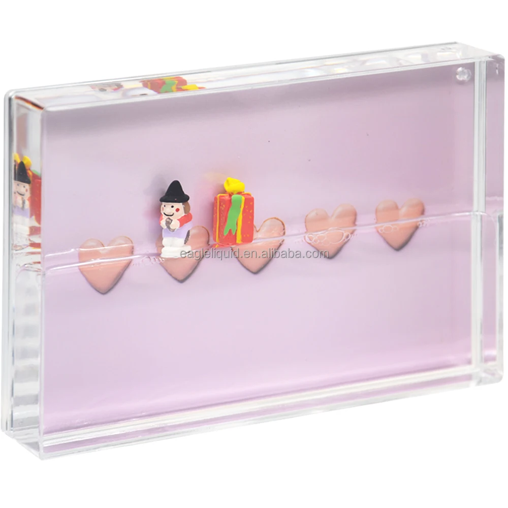 Оптовая продажа с фабрики, прозрачный жидкий держатель для фотографий, запись памяти, 4x6, фоторамка для фотографий Instax, фоторамка