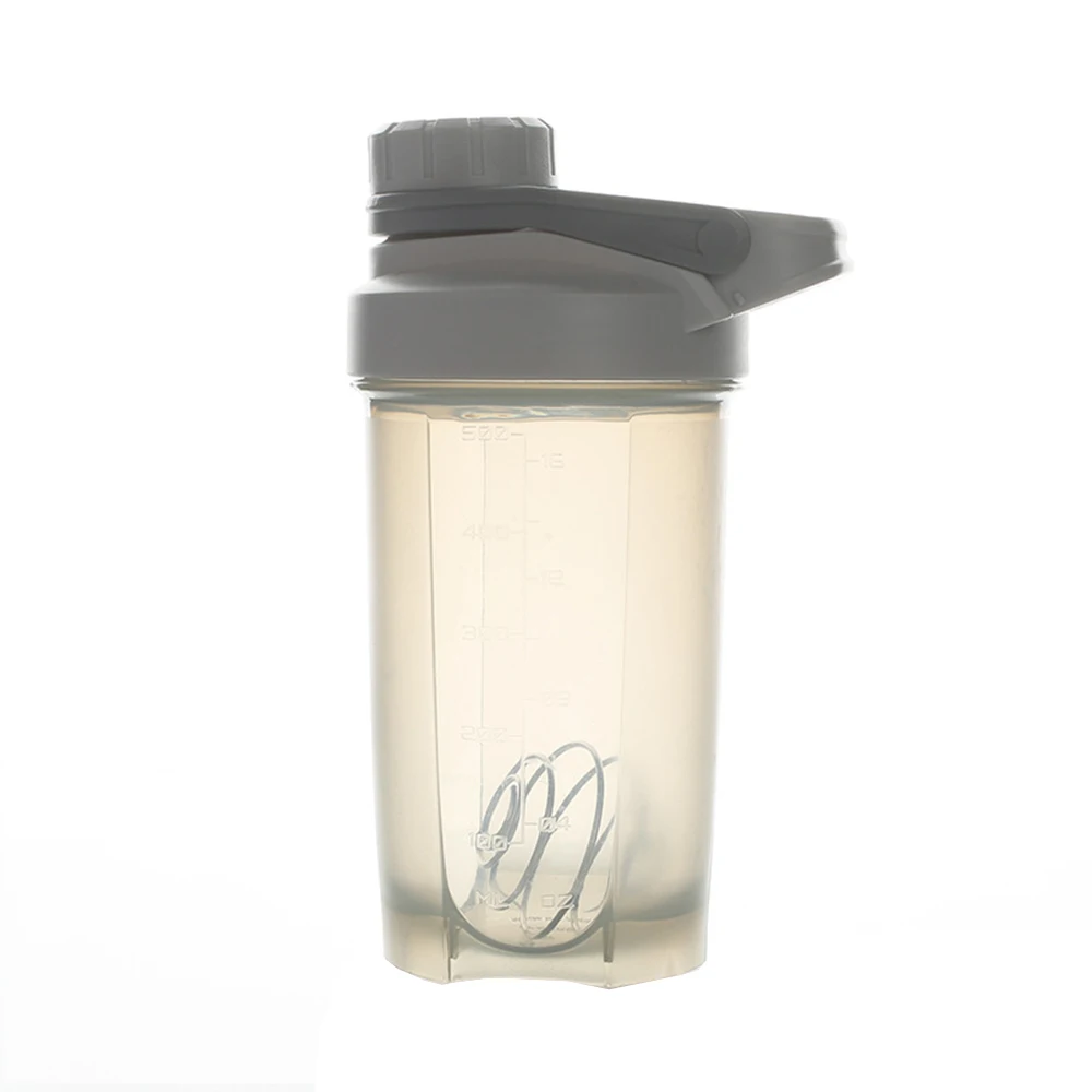 Wholesale PP plastic eco friendly durable bpa free fitness gym shaker bottle