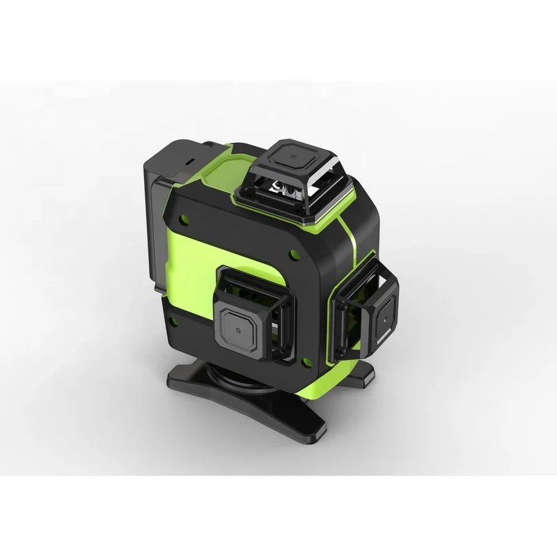 High Precision Auto Self-Leveling 12 Lines 3D Green Laser Level Horizontal&Vertical Cross Lines 515nm