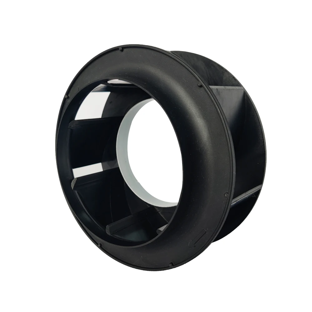 Kiron 250mm ac pa66 backward curved centrifugal fans heat exhaust centrifugal cooling ventilation fan for base station