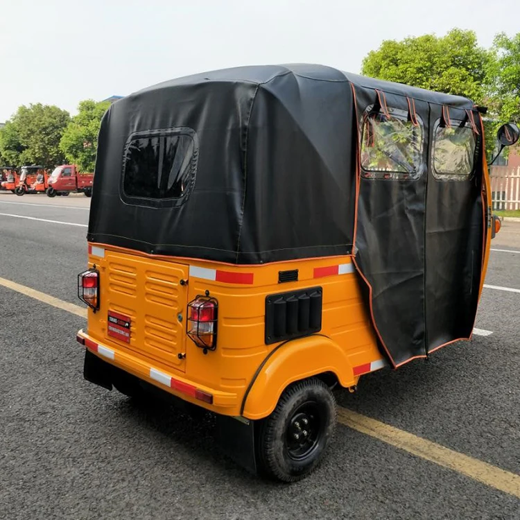  Китайское производство моторизованный дешевый бензиновый рикша для продажи Bajaj