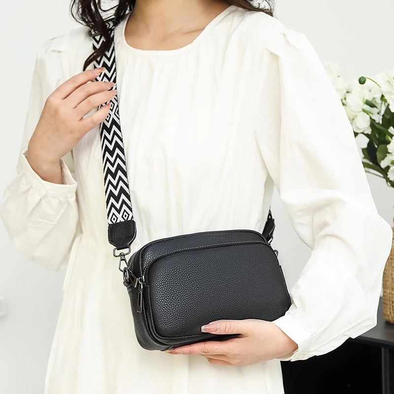 Customized Fashion PU Leather Small Cross Body Cell Phone Trendy Design Shoulder Purse Crossbody Bag for Women