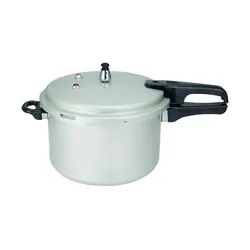 Customize Aluminium alloy pressure cookers with steamer induction base 3 / 4 /5 /7 / 9/11 liter