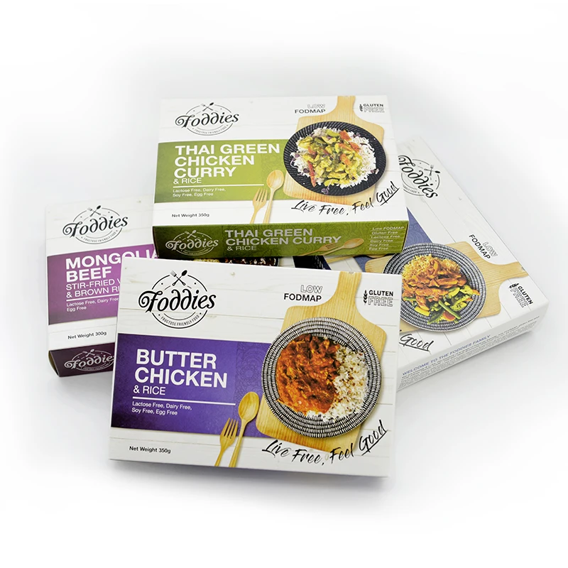 Wholesale Custom Logo Printed Bulk Rectangle Folding Cardboard Ice Popsicle Frozen Food Cereal Packaging Paper Boxes