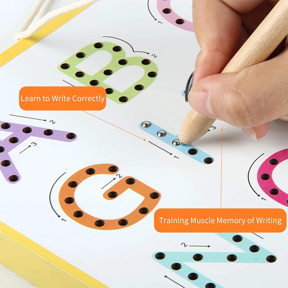 Children Educational Toys Writing Painting Toy Set Erasable Magnetic Magic Drawing Board