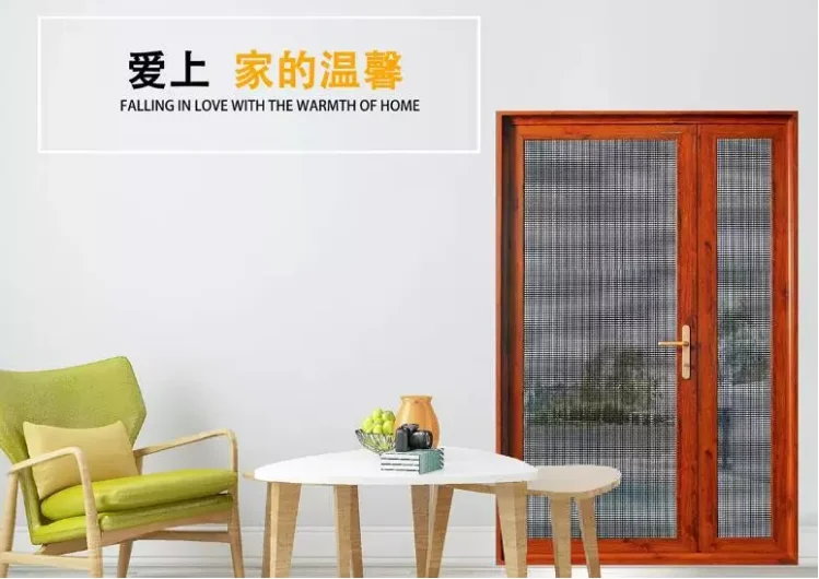 security screen door & window aluminum frame anti theft burglar proof casement window swing door screen stainless steel mesh