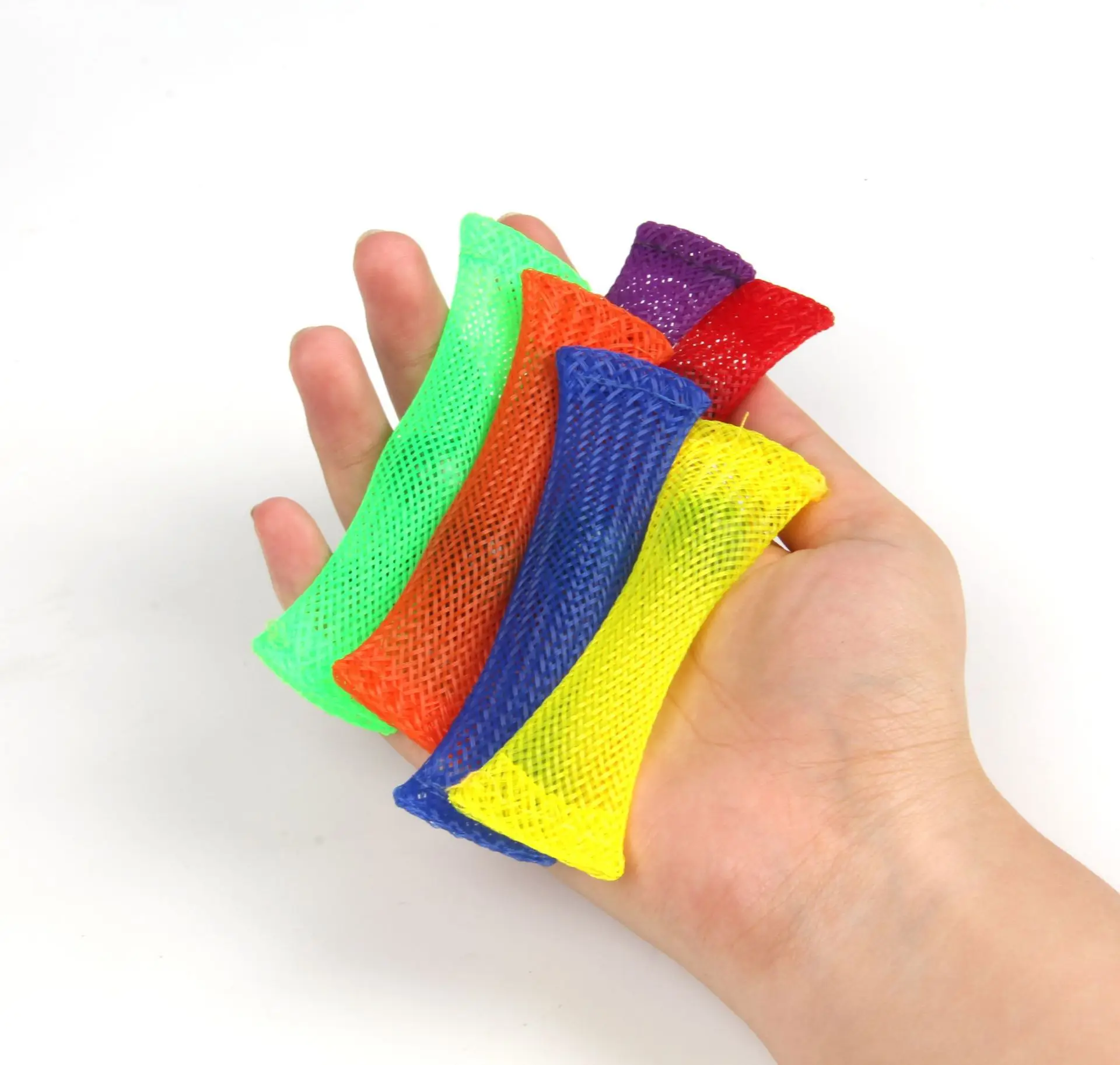 Multicolor Fidget Toy Soothing Marble Mesh Fidgets Toys Increase Focus Relieve Sensory Stress for Kids Adults