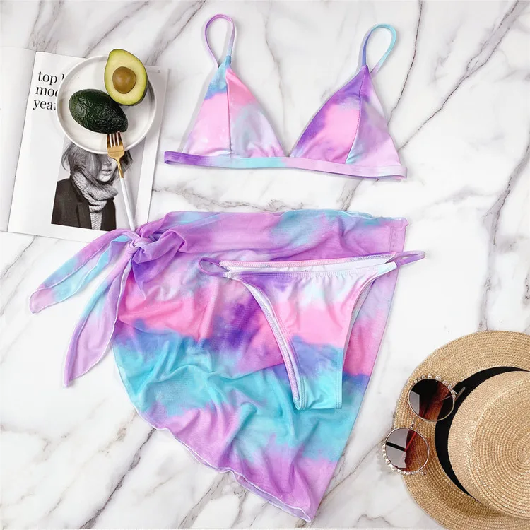 2021 New Swimsuit Ladies Sexy Swimwear Open Hot Sexy Bikini