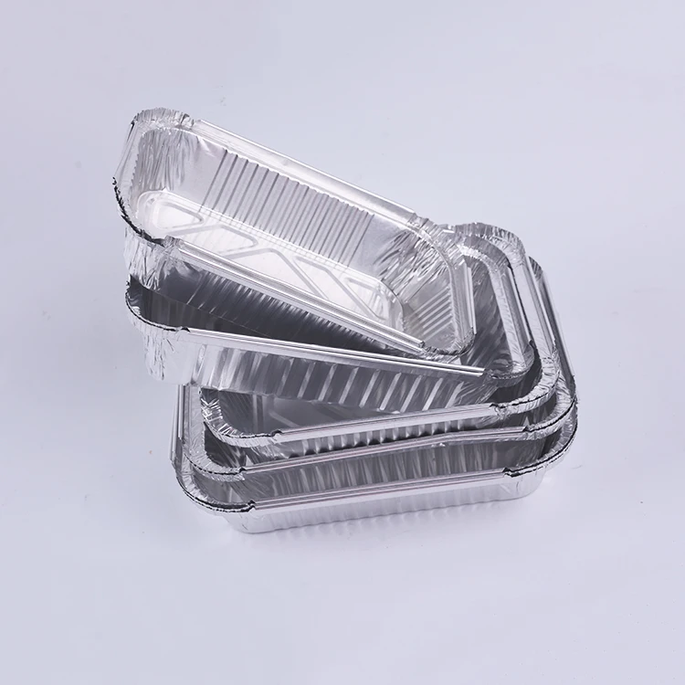 Aluminium Foil Catering Serving Trays Takeaways Disposable Aluminium Food Tray