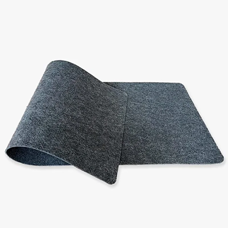 eco-friendly felt wool large desk mat with high quality