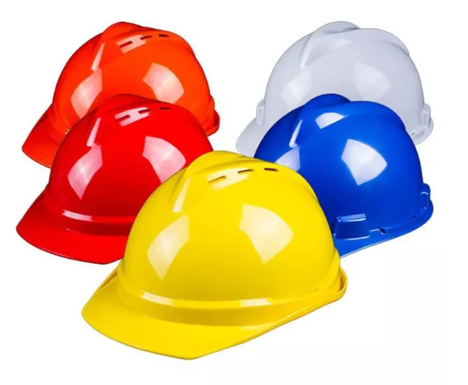 Wholesale good quality breathable PE ABS construction safety protective work helmet